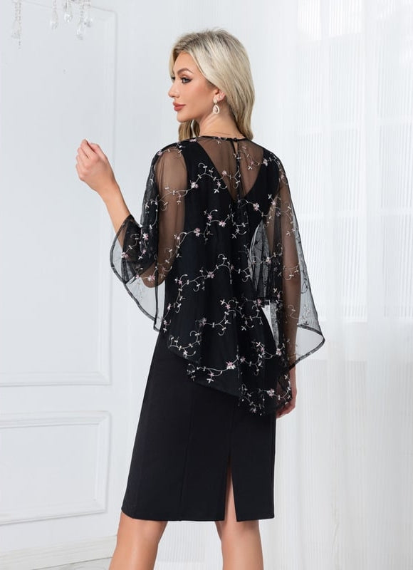 Robe Fourreau Avec Bolero - gallery 1