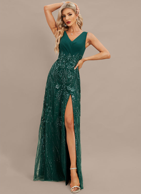 Robe Fourreau Élégante Bleu Nuit