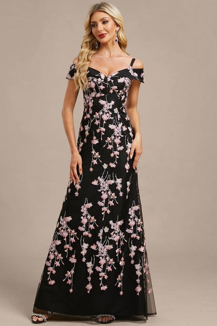 Robe Fourreau Col Bardot - gallery 3