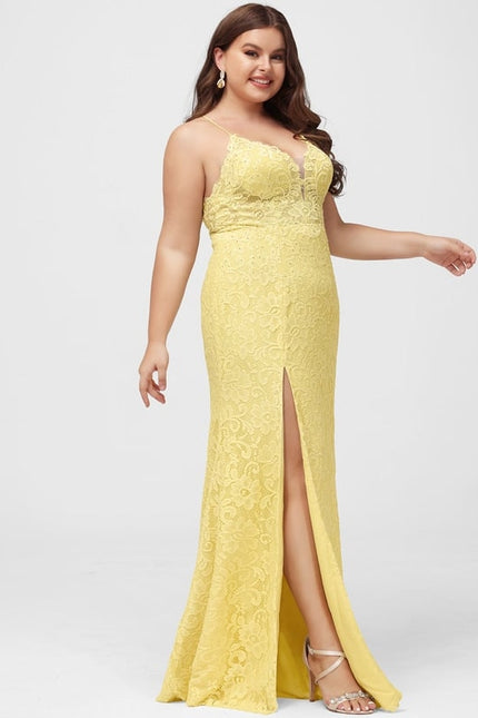 Robe Fourreau Jaune Lumineux - gallery 7