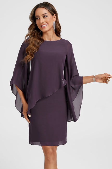 Robe Fourreau Violette - gallery 6
