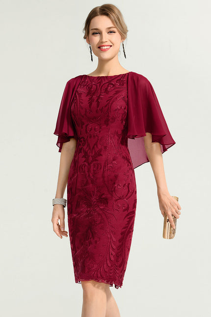 Robe Fourreau Nuit Florale