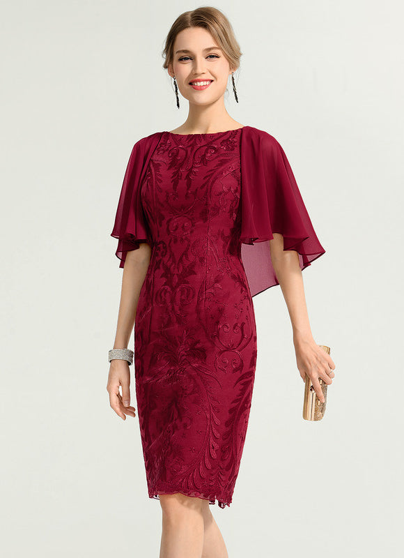 Robe Fourreau Nuit Florale