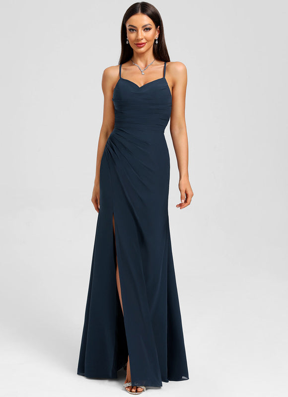 Robe Fourreau Fluide Drapée