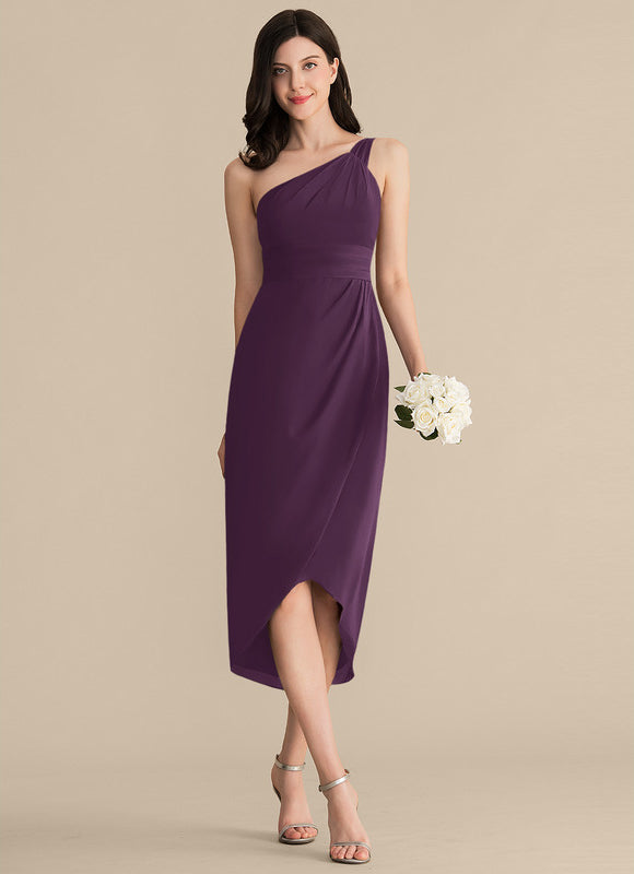 Robe Fourreau Violet Élégance - gallery 2