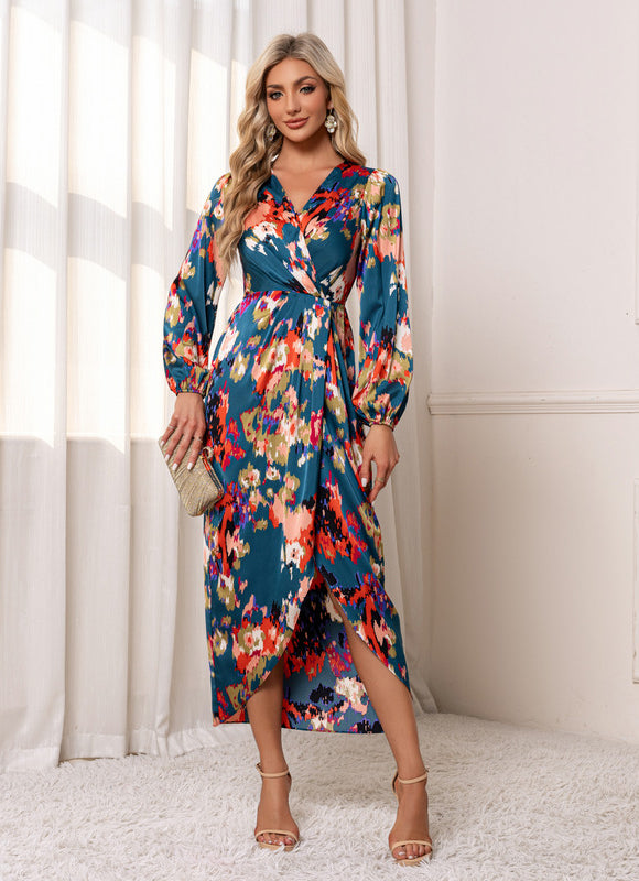 Robe Longue Fourreau Fendue - gallery 3