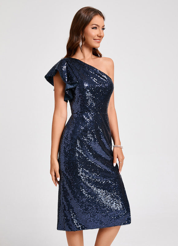 Robe Fourreau Nuit Étoilée - gallery 6