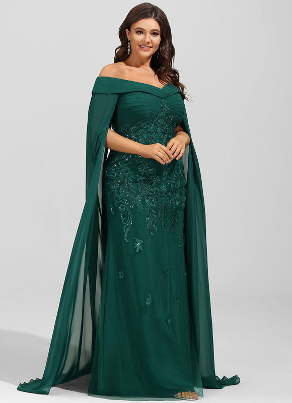 Robe Fourreau Émeraude Couture - gallery 8