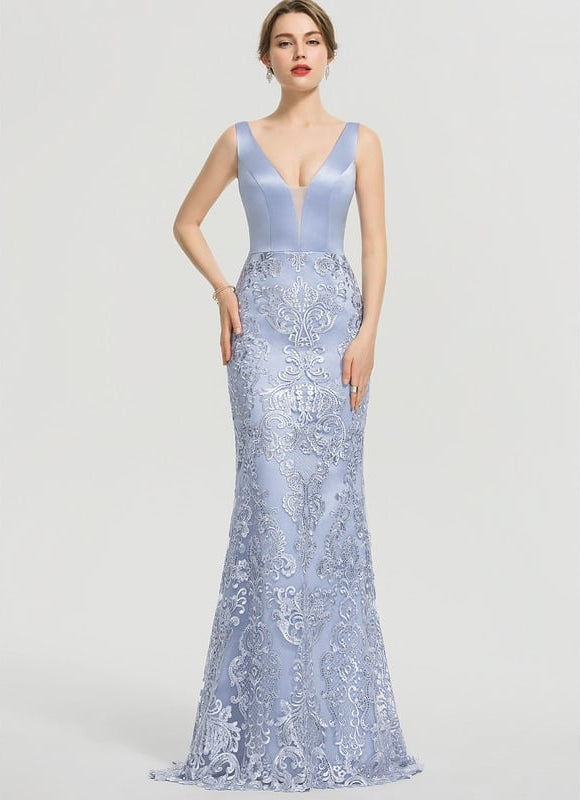 Robe Fourreau Satinée Sophistiquée - gallery 3