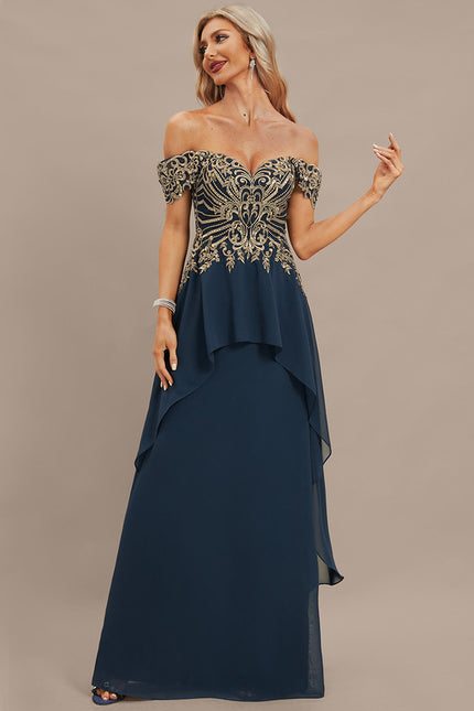 Robe Fourreau Soirée Étoilée - gallery 2