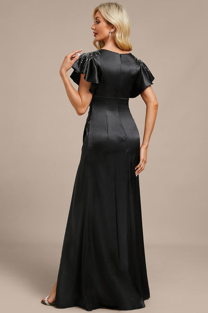 Robe Fourreau Fendue - gallery 5