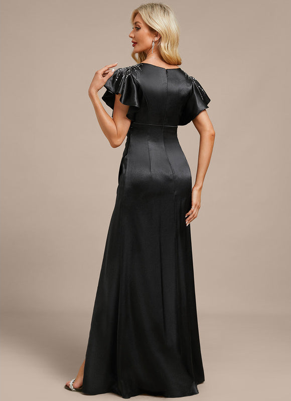 Robe Fourreau Fendue - gallery 5