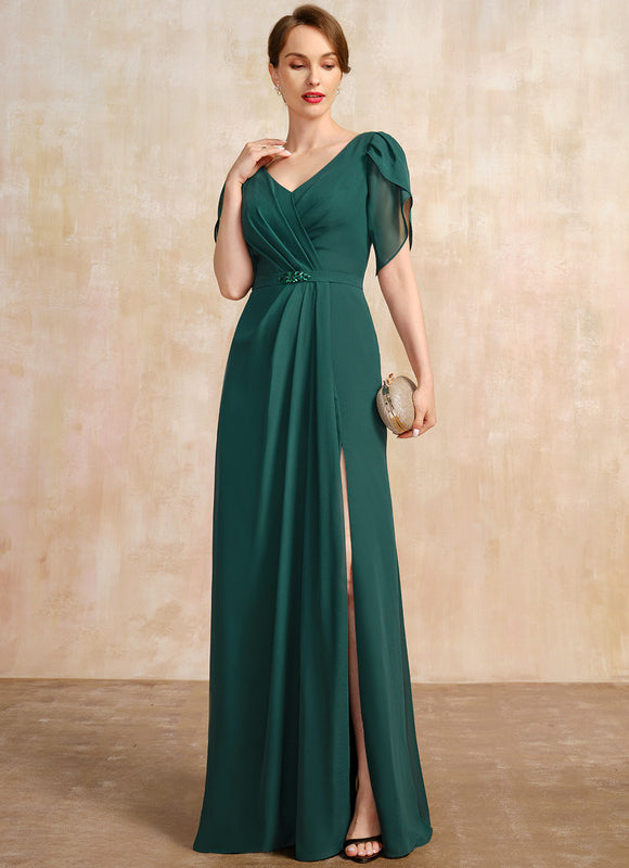 Robe Fourreau Émeraude Élégante - gallery 3