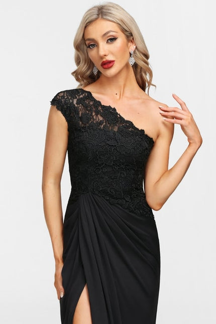 Robe Fourreau Éclat Noir Serenité - gallery 1