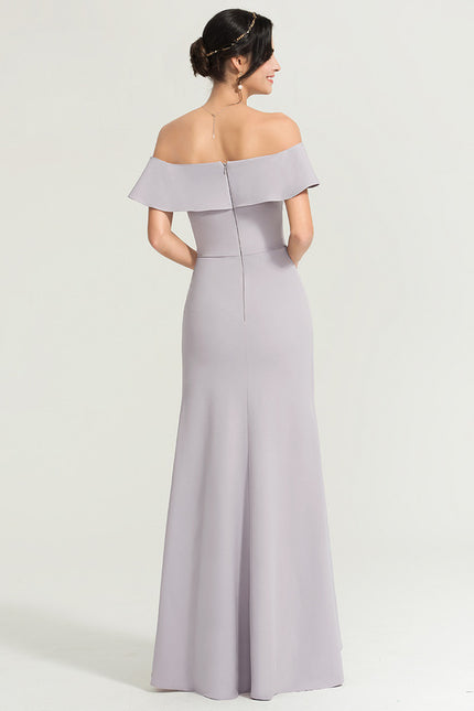 Robe Fourreau Lilas Raffiné - gallery 4