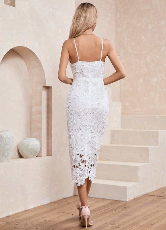 Robe Fourreau Ivoire - gallery 3