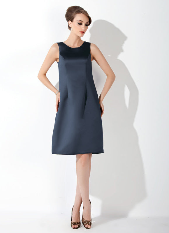 Robe Fourreau Bleu Nuit Chic - gallery 6