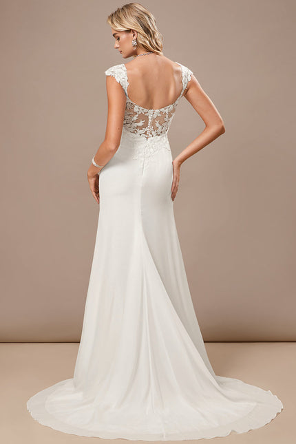 Robe Mariee Fourreau Dentelle - gallery 6