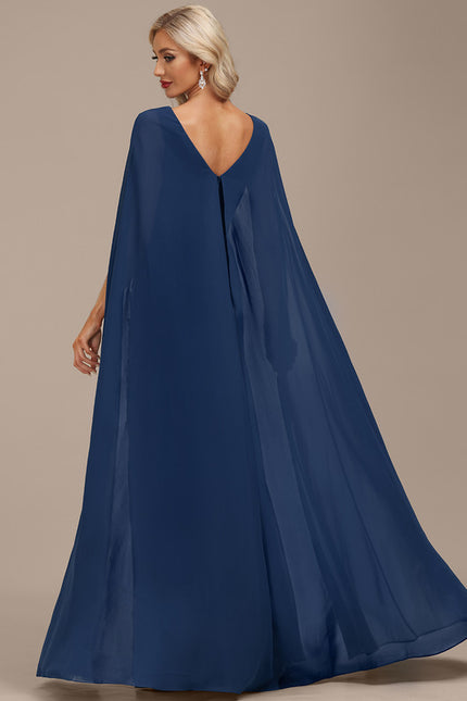 Robe Fourreau Marine - gallery 5