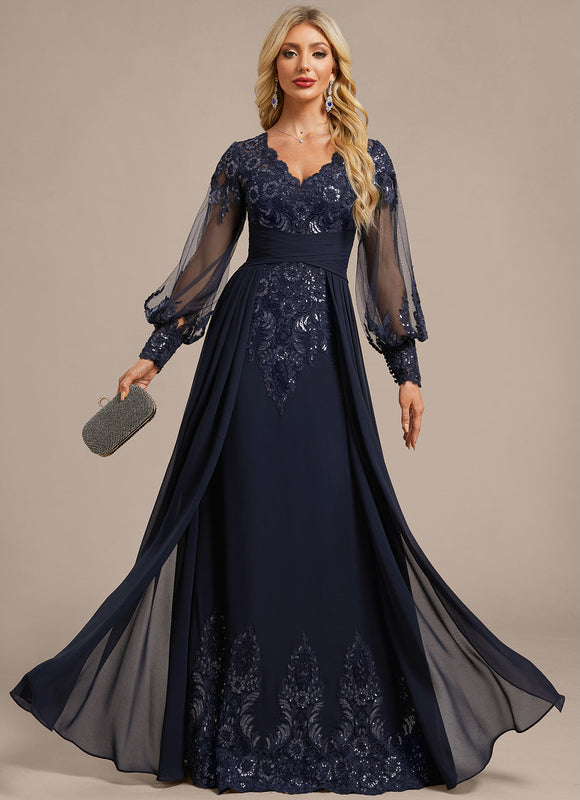 Robe Fourreau Élégante Bleu Nuit