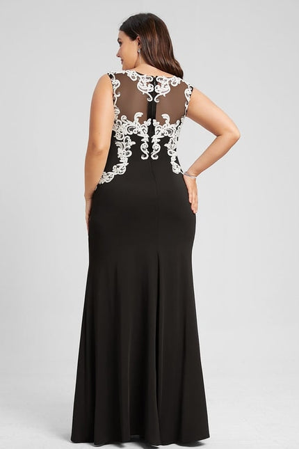 Robe Fourreau Sérénité Nocturne - gallery 8