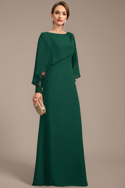 Robe Fourreau Fluide Émeraude - gallery 5