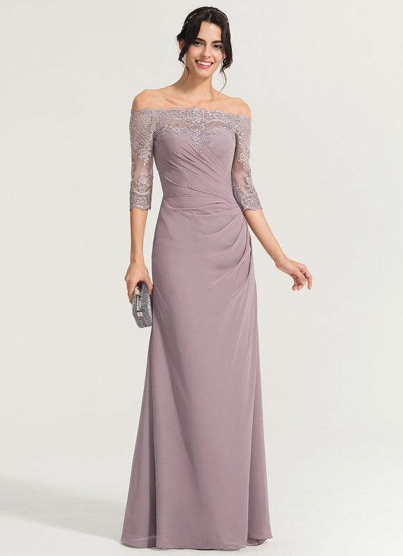 Robe Fourreau Mousseline Épurée