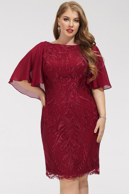 Robe Fourreau Nuit Florale - gallery 4