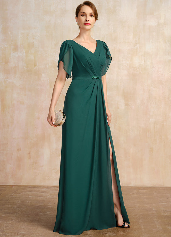 Robe Fourreau Émeraude Élégante - gallery 4