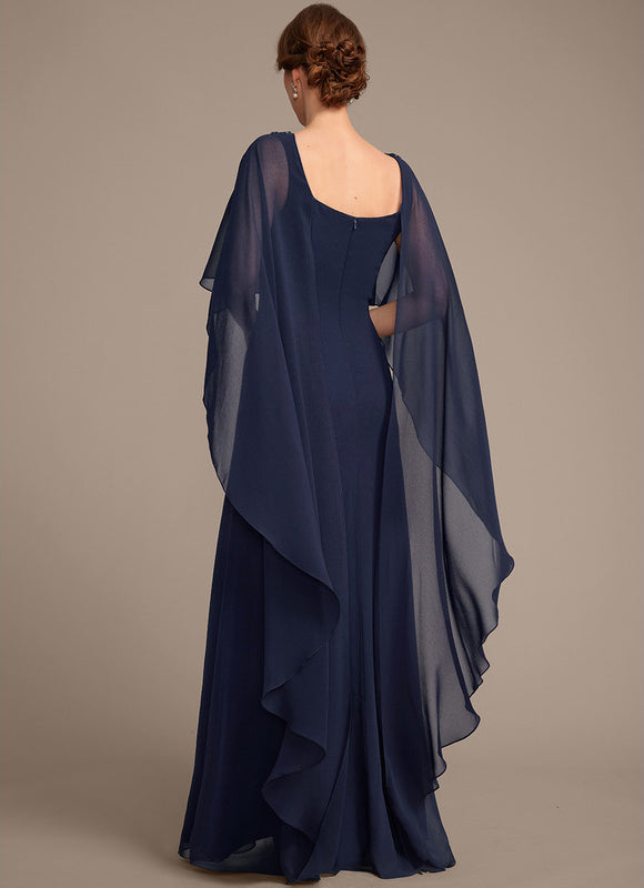 Robe Fourreau Mousseline Fluide - gallery 6