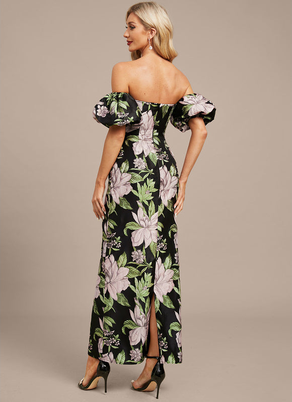 Robe Fourreau Florale Ajustée - gallery 9