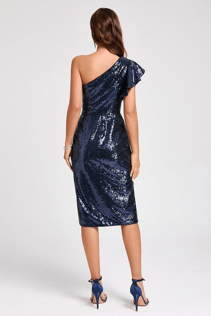 Robe Fourreau Nuit Étoilée - gallery 1