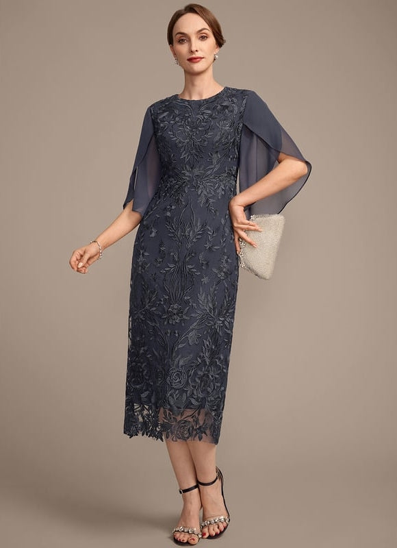 Robe Fourreau Élégance Florale