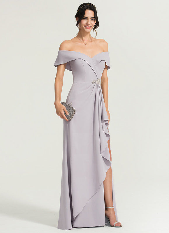 Robe Fourreau Lilas Raffiné - gallery 3