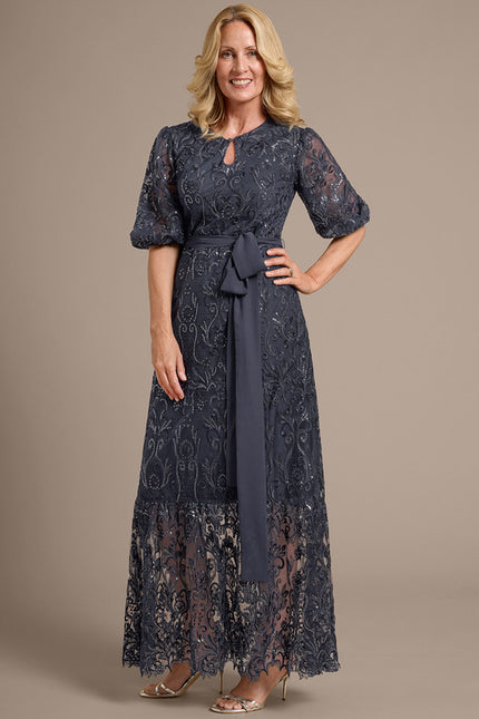 Robe Fourreau En Dentelle Chic - gallery 1
