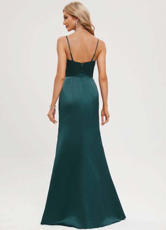 Robe Fourreau Rêve Émeraude - gallery 3