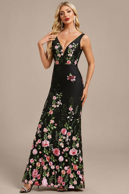 Robe Fourreau Decollete V - gallery 3