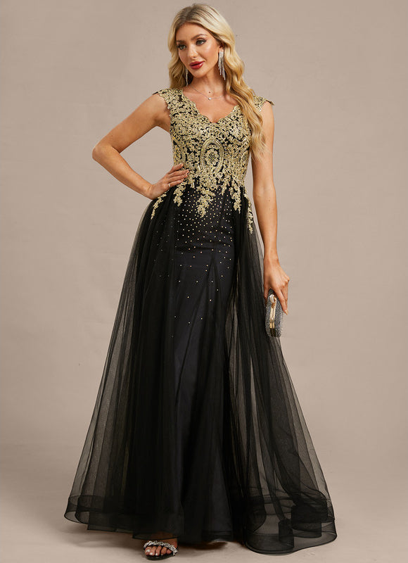 Robe Fourreau Élégante Brodée - gallery 4