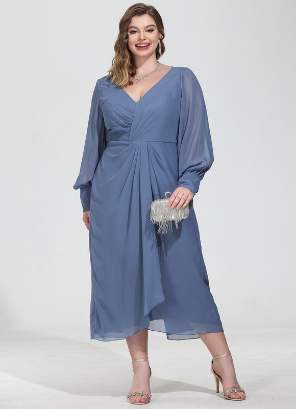 Robe Fourreau Fluide Framboise - gallery 8