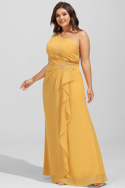 Robe Fourreau Jaune Couture - gallery 5