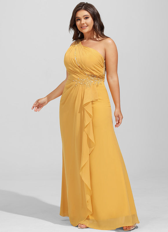 Robe Fourreau Jaune Couture - gallery 5