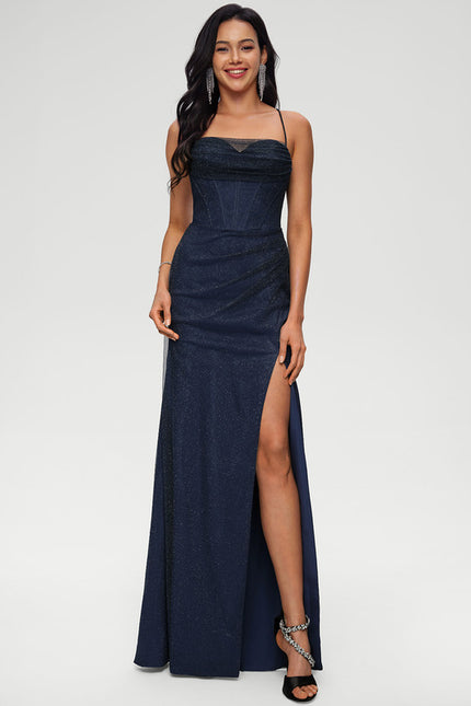 Robe Fourreau Scintillante Évasée