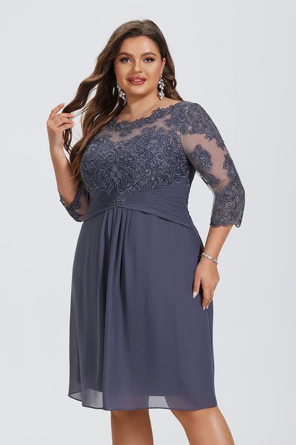 Robe Fourreau Nuit Florale - gallery 4