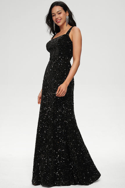 Robe Fourreau De Soirée Scintillante - gallery 2