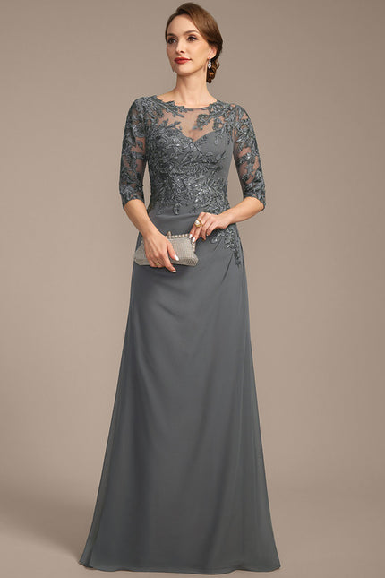 Robe Fourreau Longue Fluide - gallery 1