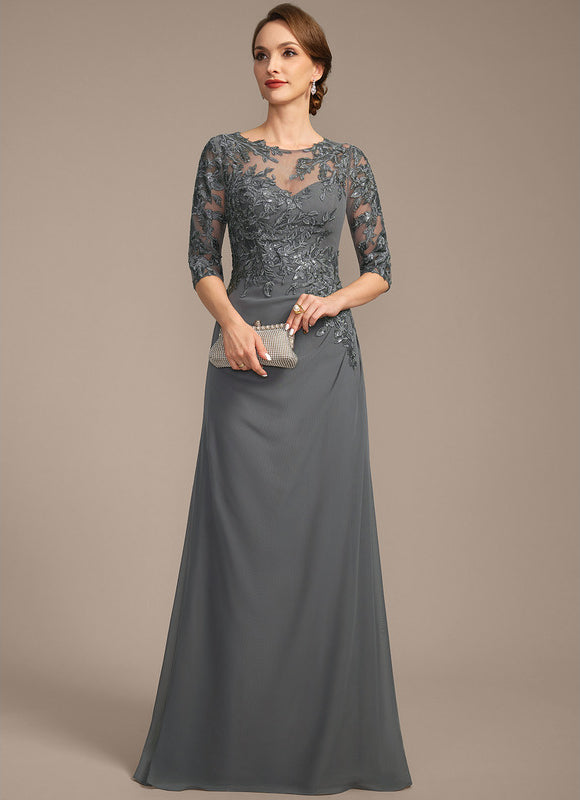 Robe Fourreau Longue Fluide - gallery 1