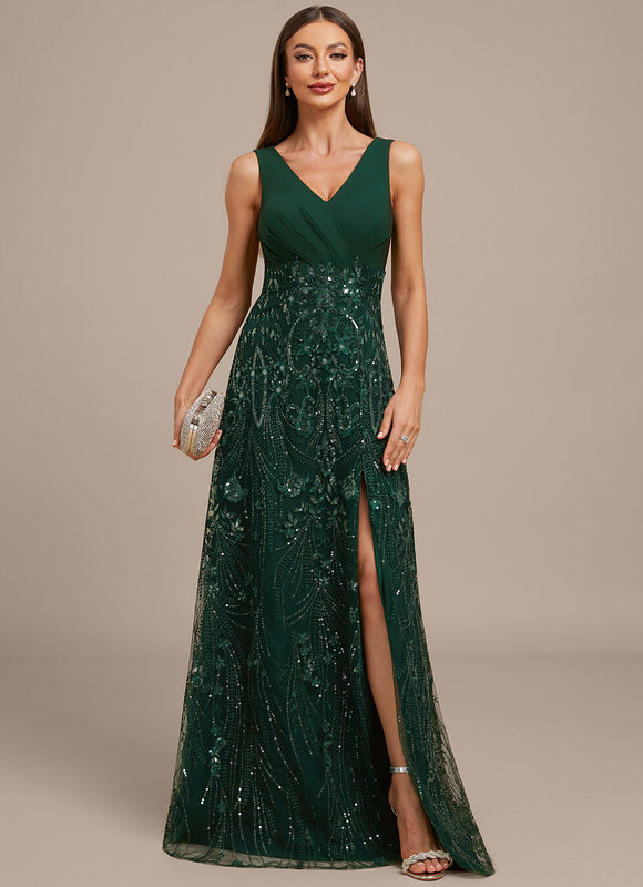 Robe Fourreau Vert Emeraude