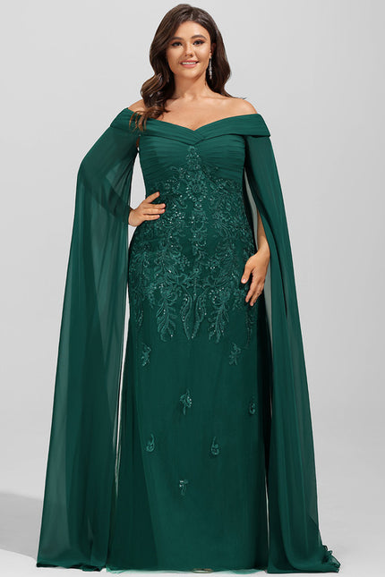 Robe Fourreau Émeraude Couture - gallery 7