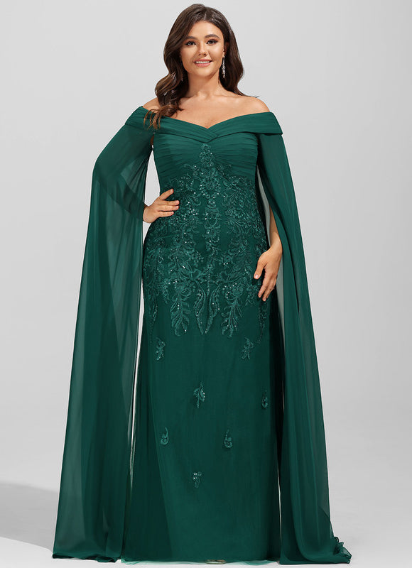 Robe Fourreau Émeraude Couture - gallery 7