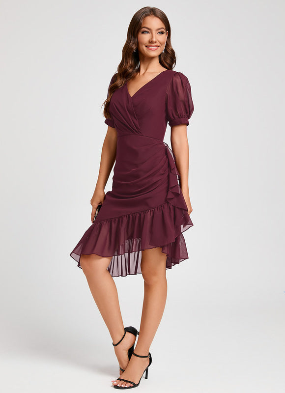 Robe Fourreau Élégance Ondulante - gallery 7